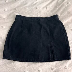 lioness the lola black mini skirt